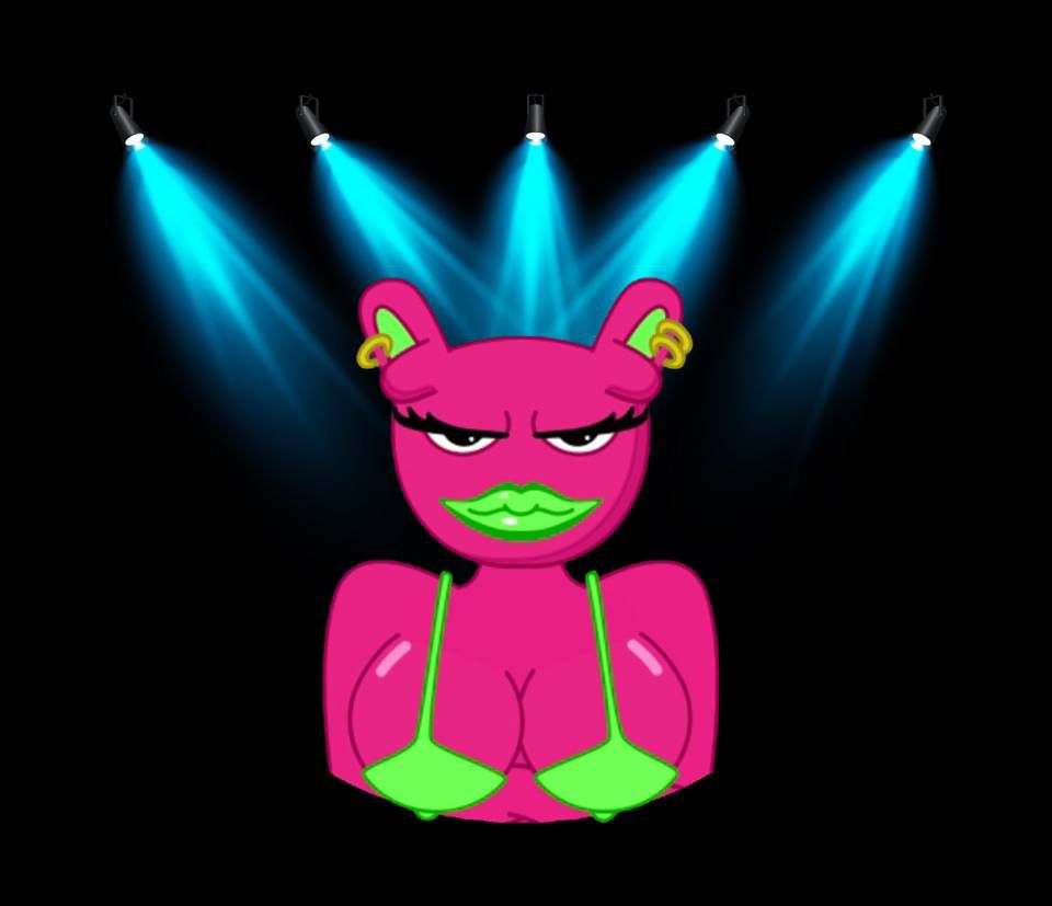 Kissara under spotlight